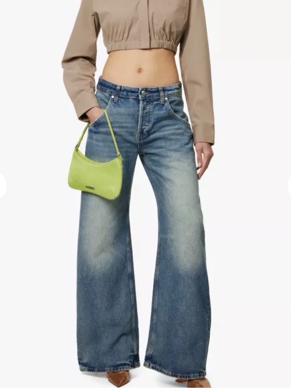 EB Denim Enzo Midrise Barrel Jeans in Ambrosia